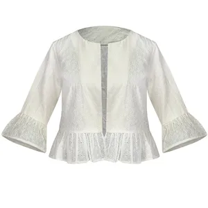 کت رسمی زنانه مدل عروسکی خامه دوزی کد AK1396 