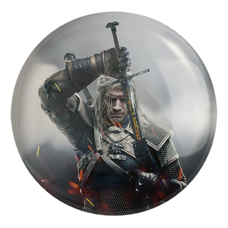 پیکسل خندالو طرح گرالت سریال ویچر Witcher کد 27419 مدل بزرگ