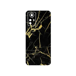 MAHOOT Graphite_Gold_Marble Cover Sticker for Xiaomi Redmi Note 12S
