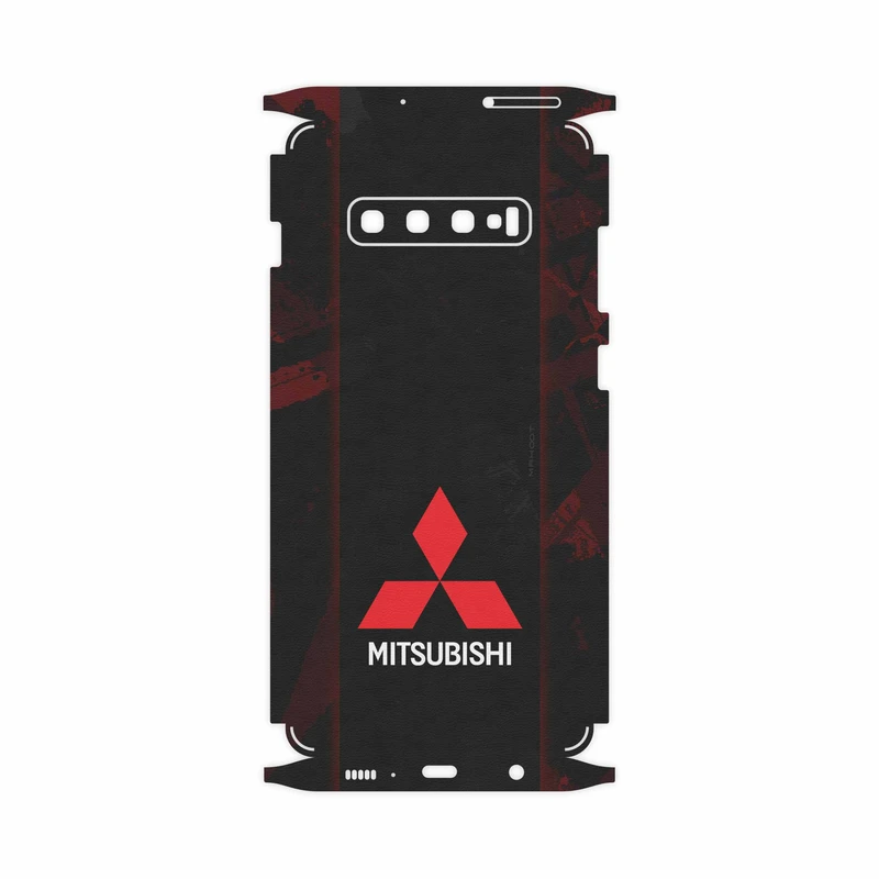 برچسب پوششی ماهوت مدل Mitsubishi Motor-FullSkin مناسب برای گوشی موبایل سامسونگ Galaxy S10 Plus