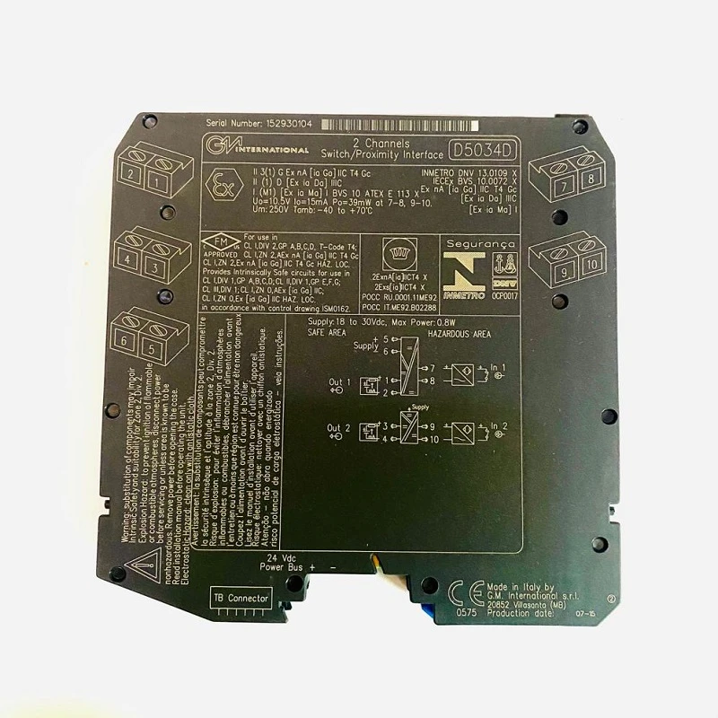 رله ایزولاتور دو کاناله مدل D5034D