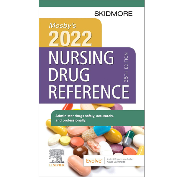 کتاب Mosbys 2022 Nursing Drug Reference اثر Linda Skidmore انتشارات موزبی