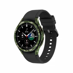 MAHOOT Army-Green-Pixel Cover Sticker for Samsung Watch4 Classic 46mm Smartwatch