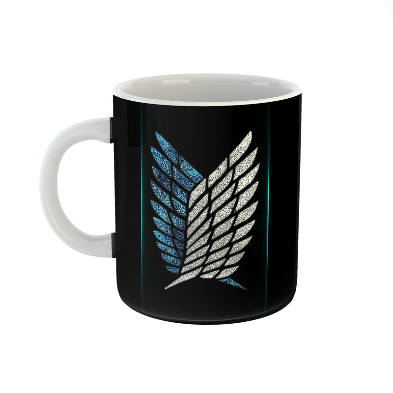 ماگ طرح انیمه اتک ان تایتان 