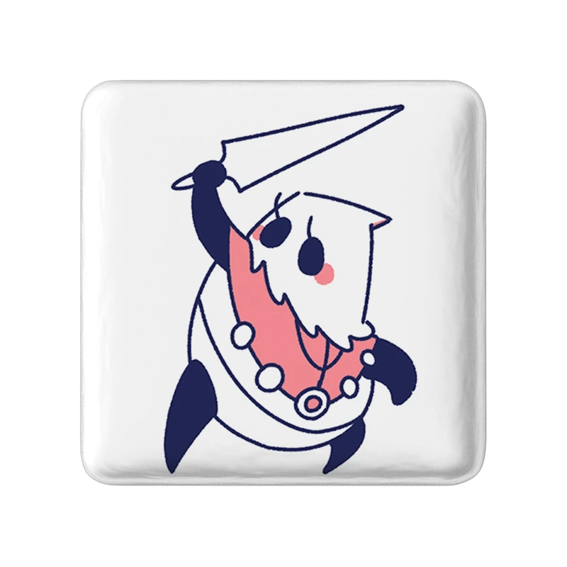 مگنت خندالو طرح بازی هالو نایت (Hollow Knight) مدل مربعی کد 32948