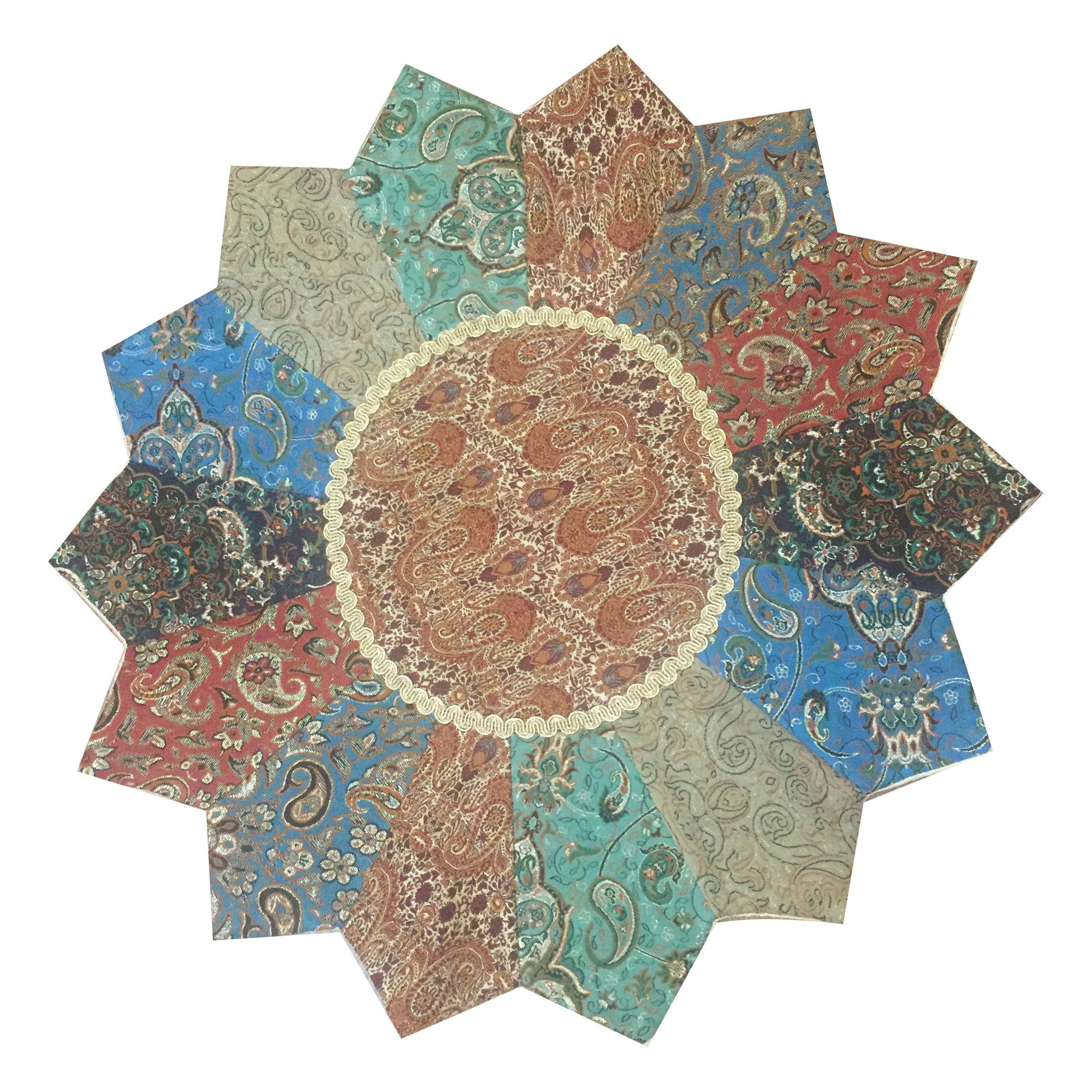 رومیزی ترمه کد L10