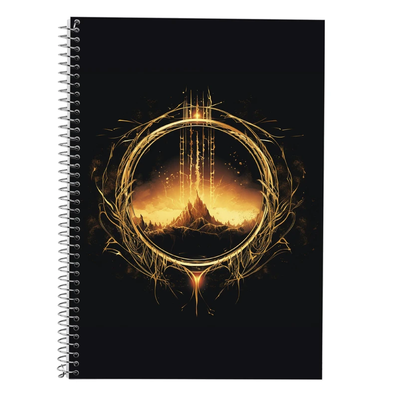 دفتر لغت 50 برگ مدوپد طرح  ارباب حلقه ها The Lord of the Rings کد DF3033