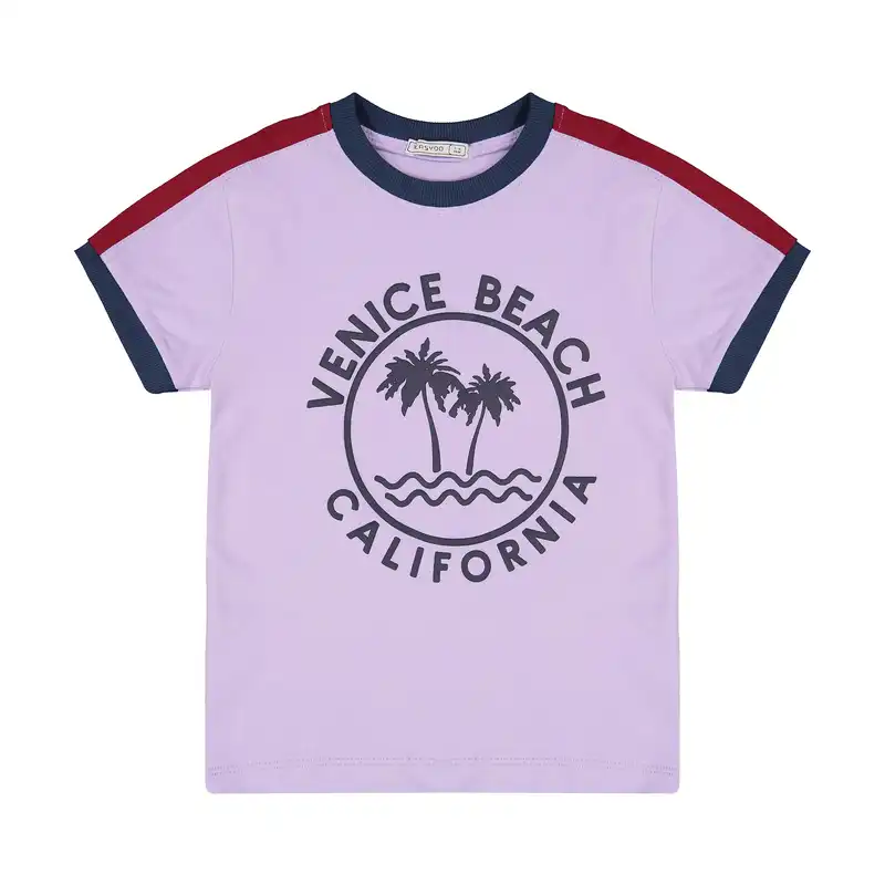 تی شرت آستین کوتاه بچگانه ایزی دو مدل 2181294-60