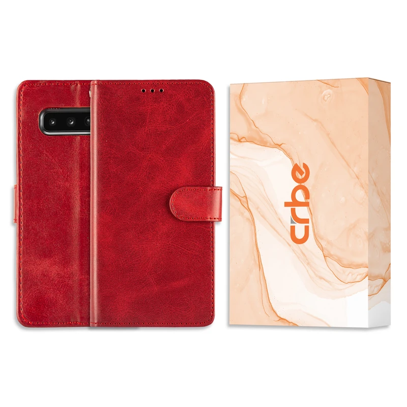 کیف کلاسوری کربی مدل VELLUM مناسب برای گوشی موبایل سامسونگ GALAXY S10 PLUS