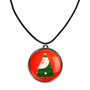 گردنبند خندالو مدل کریسمس Christmas کد 2215222156