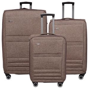 مجموعه سه عددی چمدان رونکاتو مدل STEEL