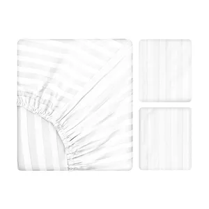 سرویس ملحفه آدنو مدل هتلی دونفره 3تکه