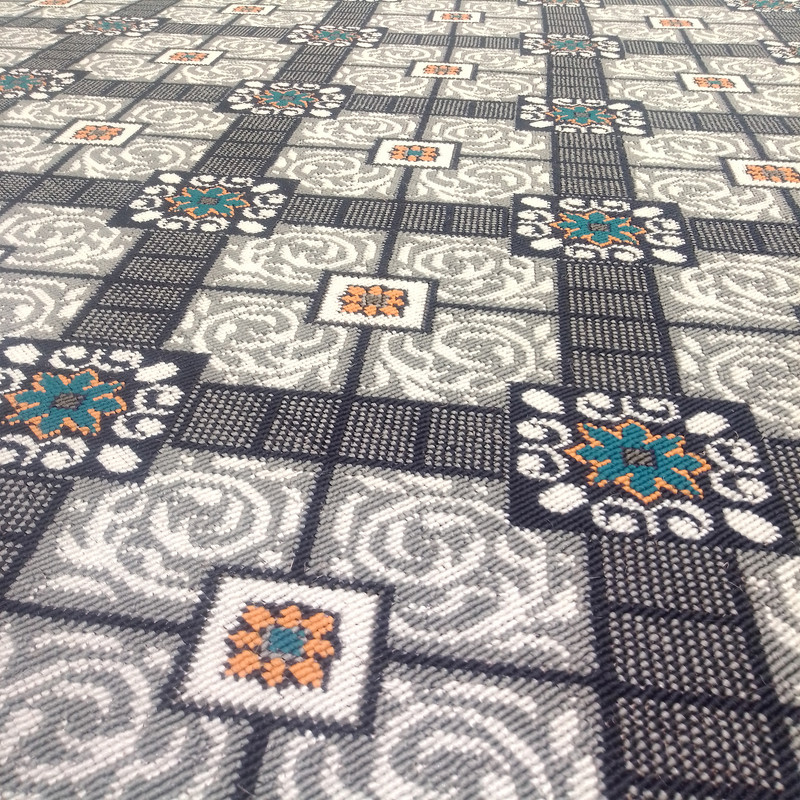 گلیم ماشینی ستاره طلایی ملت مدل سنبل گلیم ماشینی ستاره طلایی ملت مدل سنبل