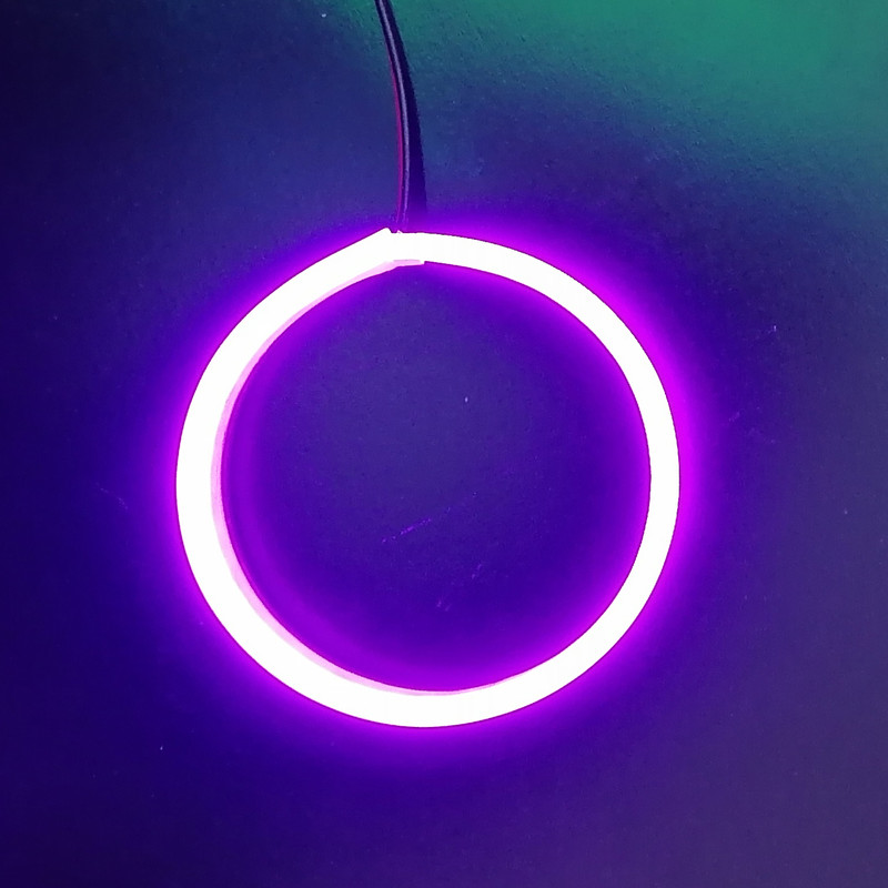 حلقه نئون چراغ خودرو مدل R9 بسته 2 عددی