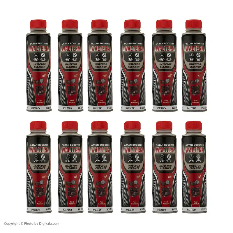 مکمل سوخت خودرو والترم مدل E83 حجم 300 میلی لیتر بسته 12 عددی