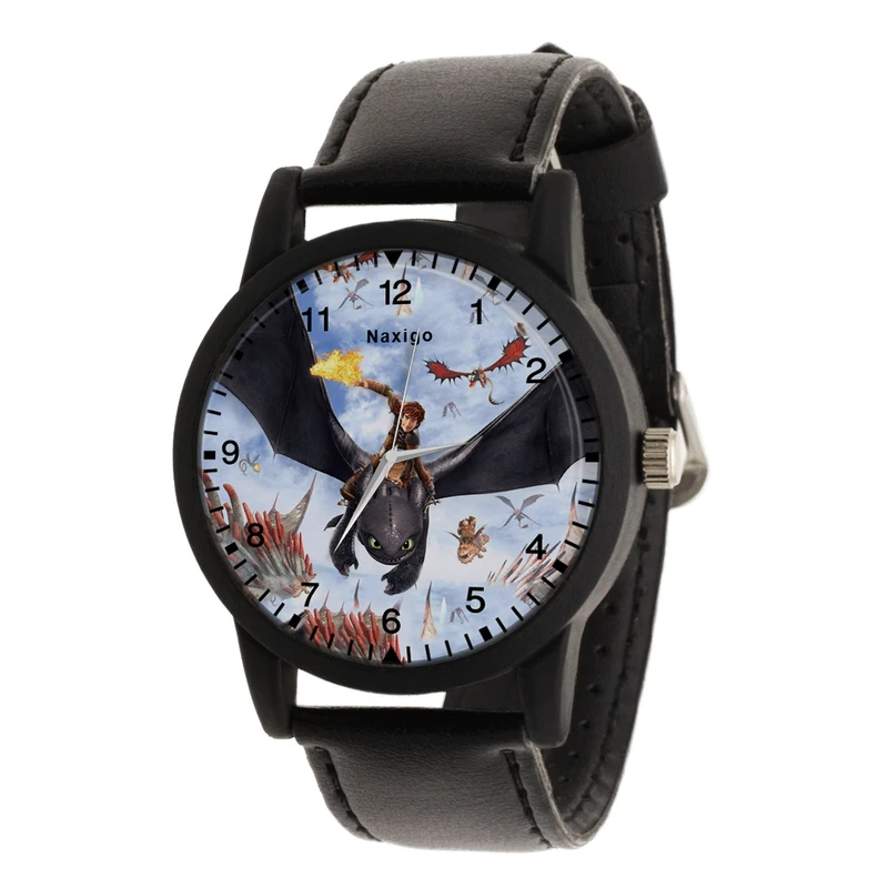ساعت مچی عقربه ای ناکسیگو مدل اژدها سواران کد LF12364