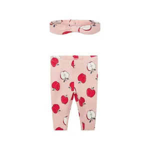 ست شلوار و هدبند نوزادی لوپیلو مدل سیب 1109