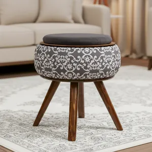 میز عسلی گرد مدل نقش طرح هیرمند