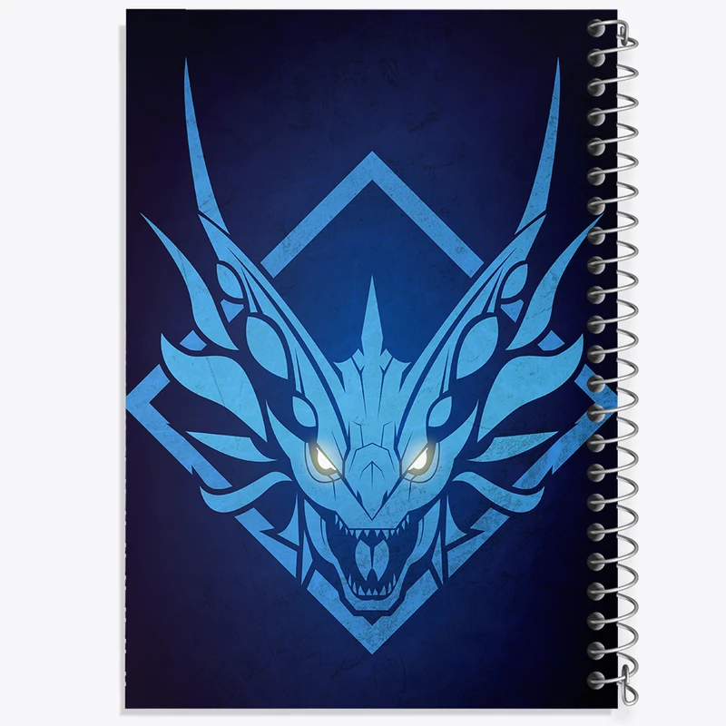 دفتر نقاشی 50 برگ خندالو طرح بازی شکارچی هیولا (Monster Hunter) کد 33216