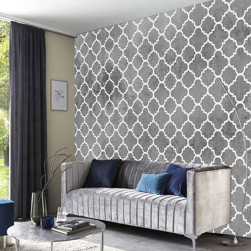 پوستر دیواری مدل داماسک کد AW 16794  