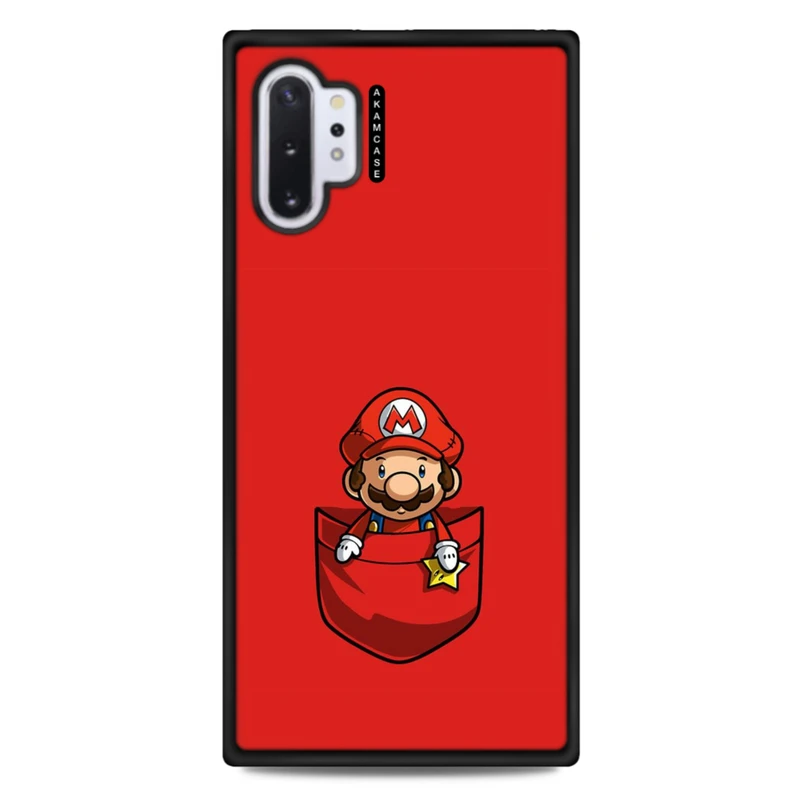 کاور آکام مدل AMC-WSGN10P-SUPER MARIO3 مناسب برای گوشی موبایل سامسونگ Galaxy Note 10 Plus