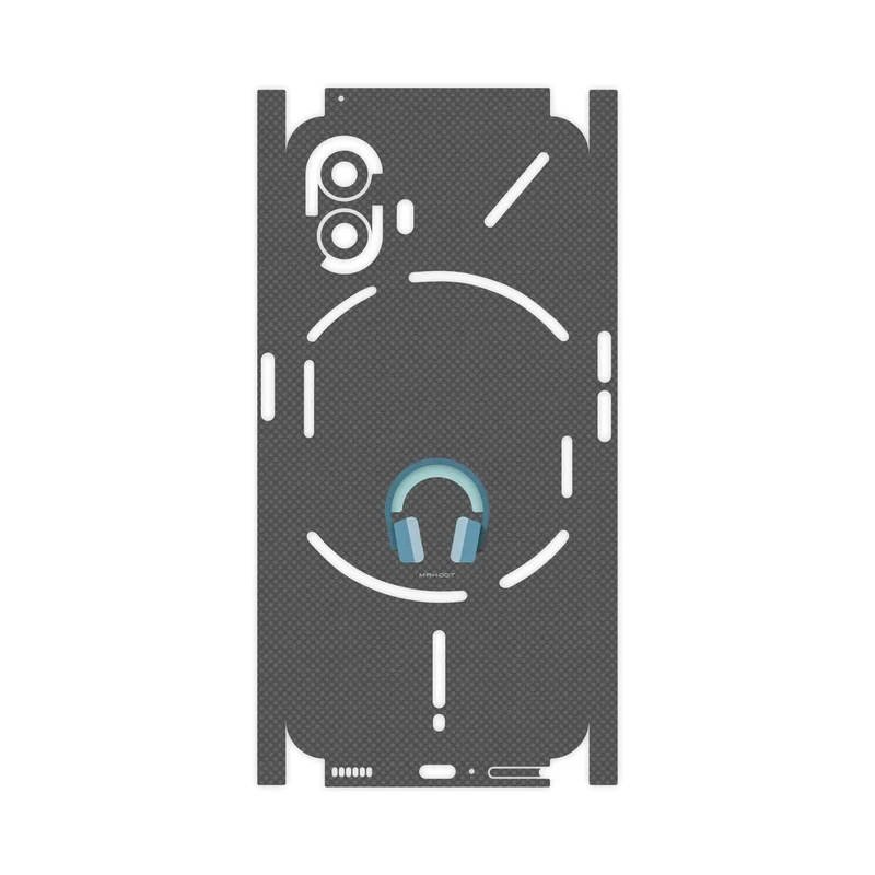 برچسب پوششی ماهوت مدل Minimal Headphone Icon-FullSkin مناسب برای گوشی موبایل ناتینگ Phone 2