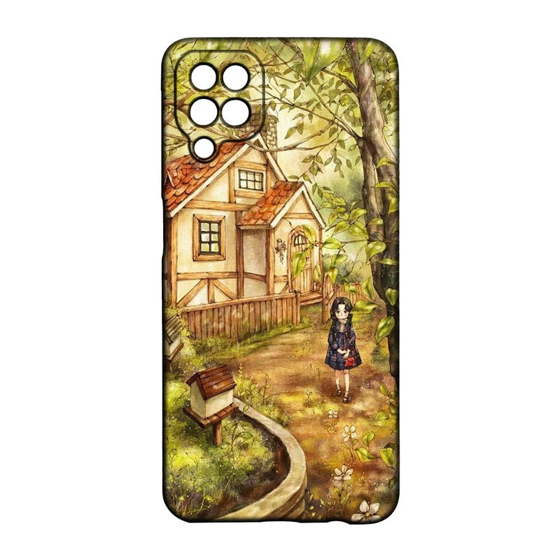 کاور طرح دخترانه کد 279 مناسب برای گوشی موبایل سامسونگ Galaxy A12 / M12 / F12