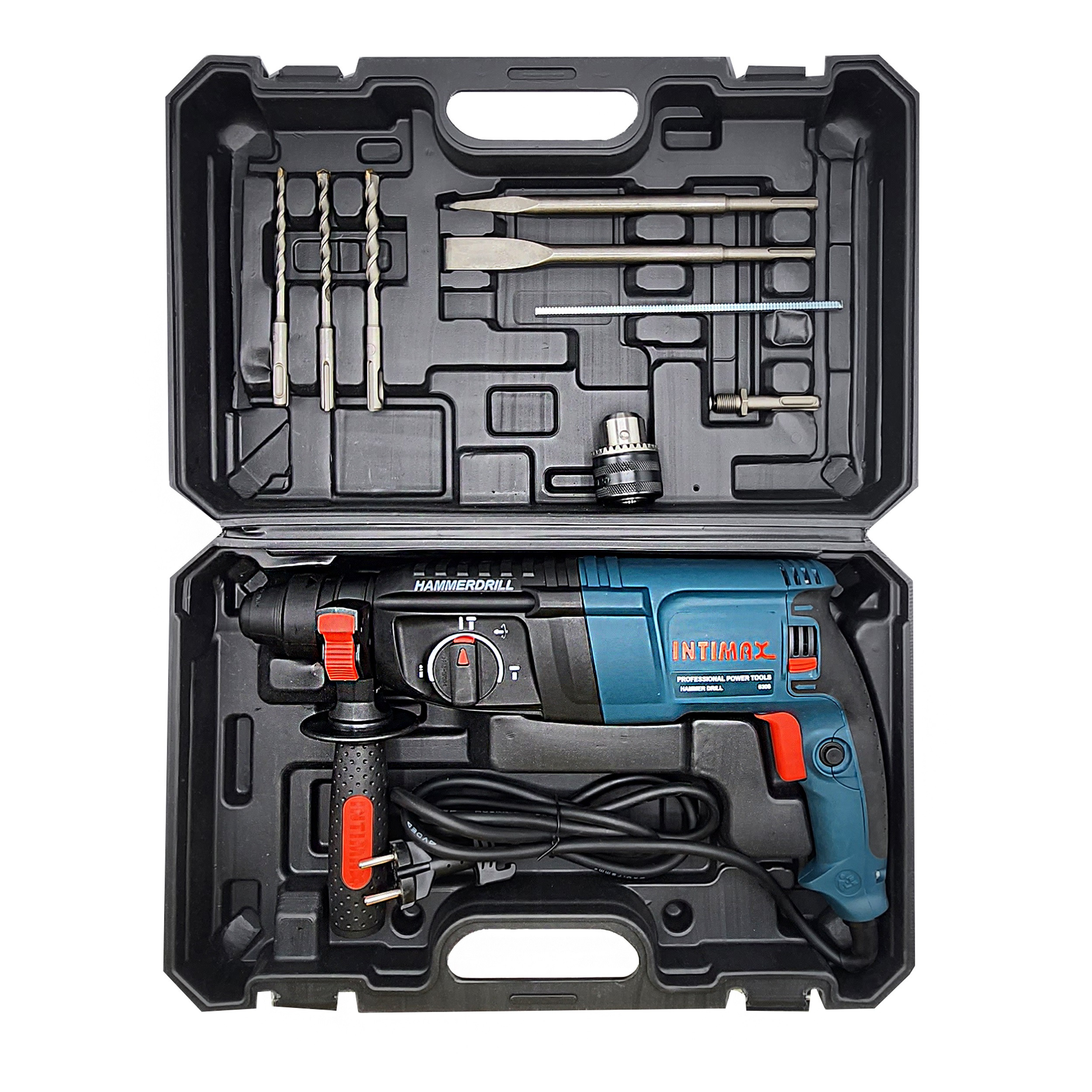 مجموعه  8 عددی دریل بتن کن صنعتی اینتیمکس کد 3000w