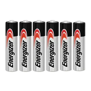 باتری نیم قلمی انرجایزر مدل LR6-1.5V بسته ۶ عددی