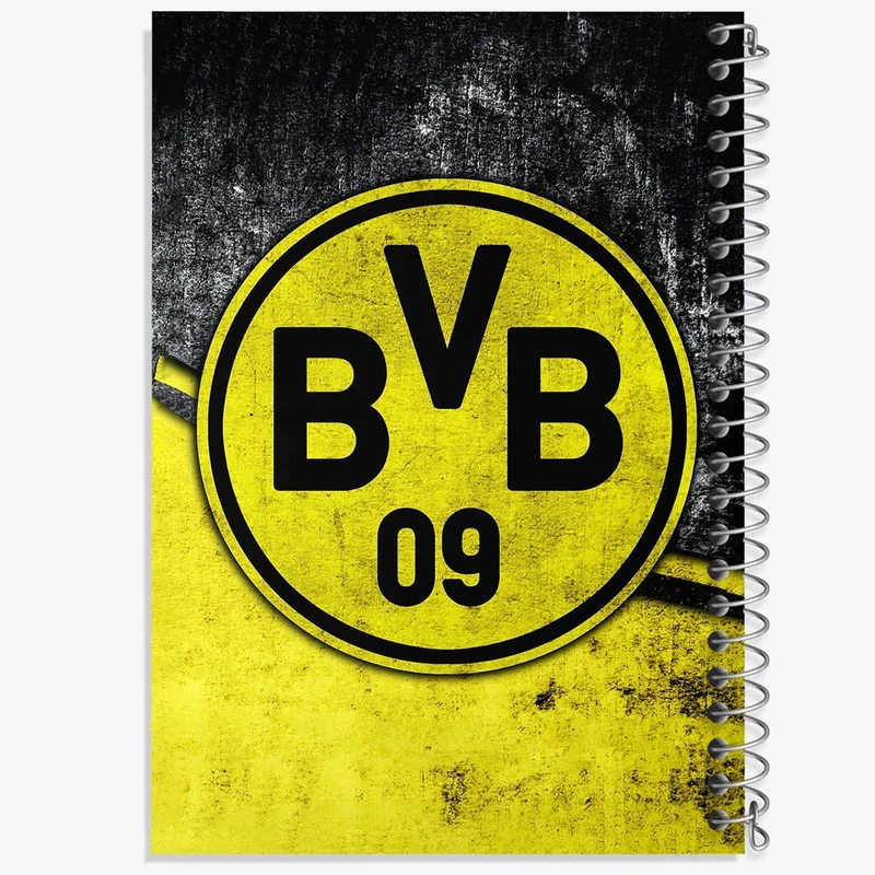 دفتر ژورنال نویسی 50 برگ خندالو مدل نقطه ای طرح باشگاه دورتموند کد 27429