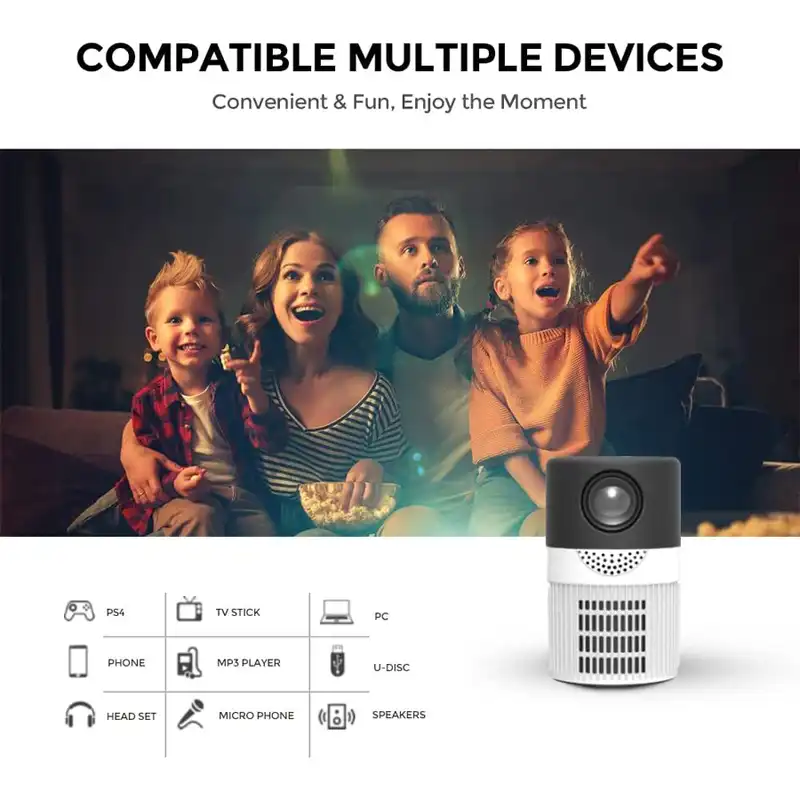 مینی ویدئو پروژکتور بورگو مدل MINI T400