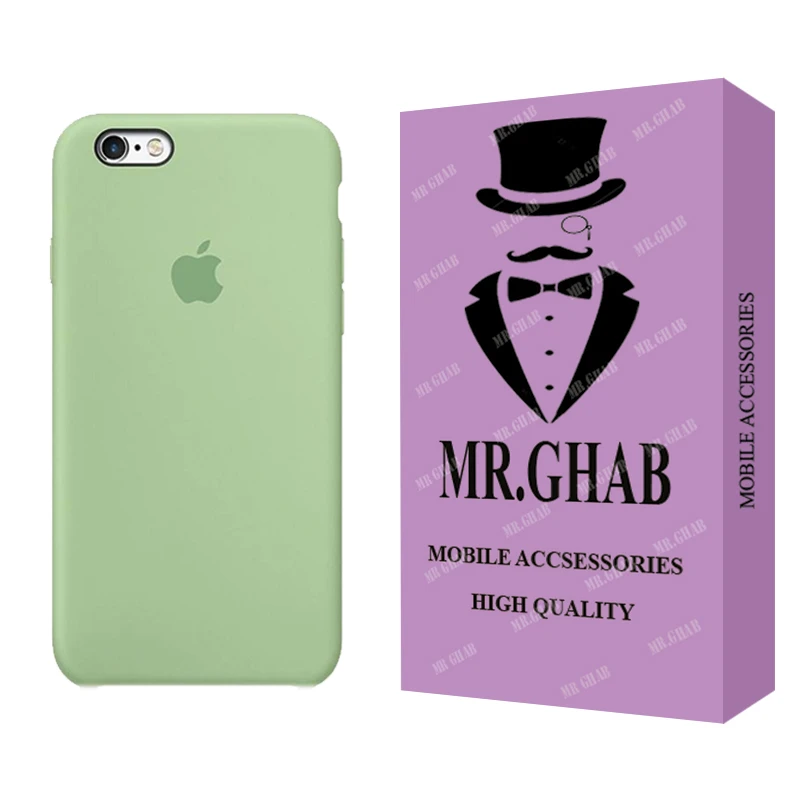 کاور مستر قاب مدل سیلیکونی طرح SLB مناسب برای گوشی موبایل اپل iPhone 7 / 8