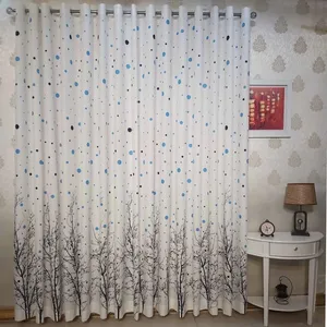 پرده  مدل شاخه برفی کد 450 سایز 280*450 سانتی متر