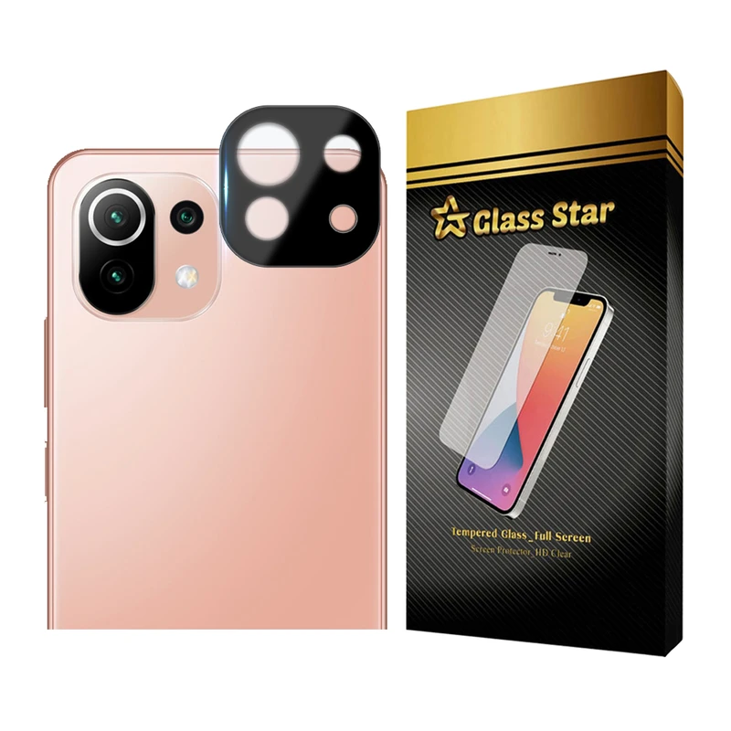  محافظ لنز دوربین گلس استار مدل LENSFS مناسب برای گوشی موبایل  شیائومی Mi 11 Lite 4G / Mi 11 Lite 5G / Mi 11 Lite 5G NE
