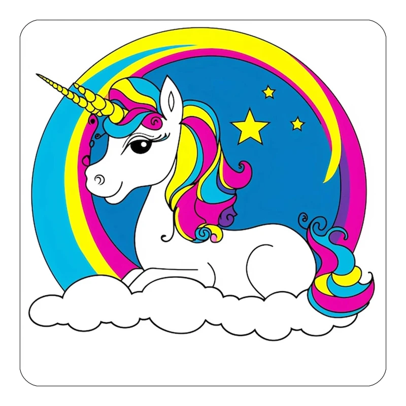 مگنت کاکتی طرح اسب تک شاخ و یونیکورن مدل mp33296