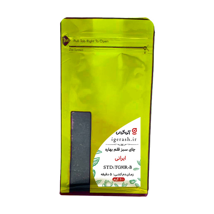 چای سبز قلم ایرانی - 100 گرم