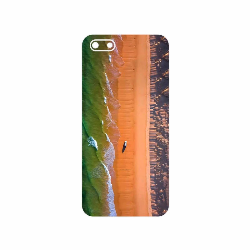 برچسب پوششی ماهوت مدل Beach and Green Sea مناسب برای گوشی موبایل هوآوی Y5 Prime 2018