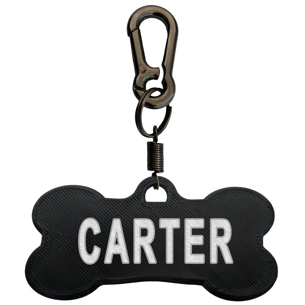 پلاک شناسایی سگ مدل Carter