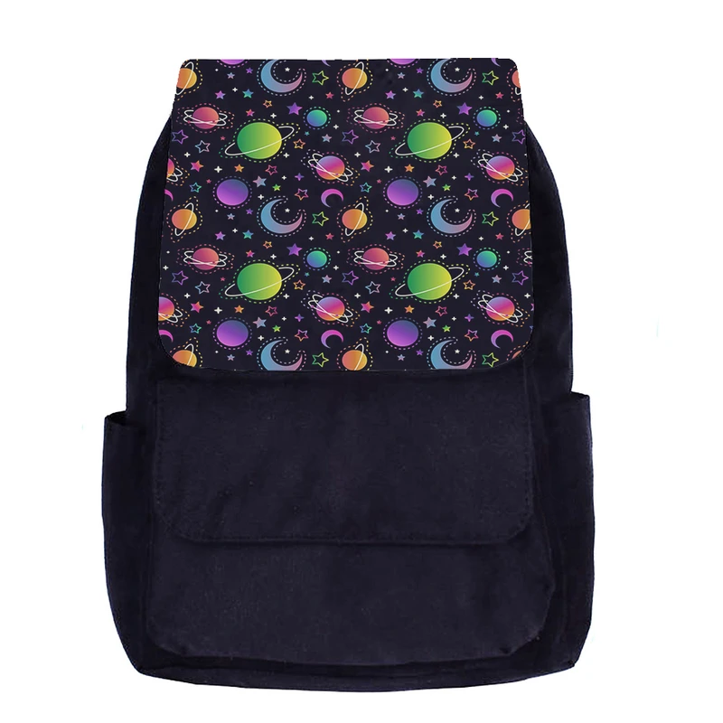 کوله پشتی مدرسه مدل ماه و ستاره کد DKKP16