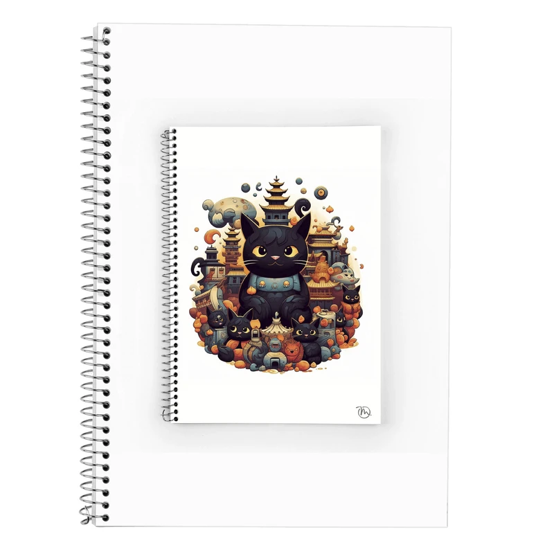 دفتر زبان 50 برگ مدوپد مدل سه خط طرح سوپرماریو super mario کد DF2819