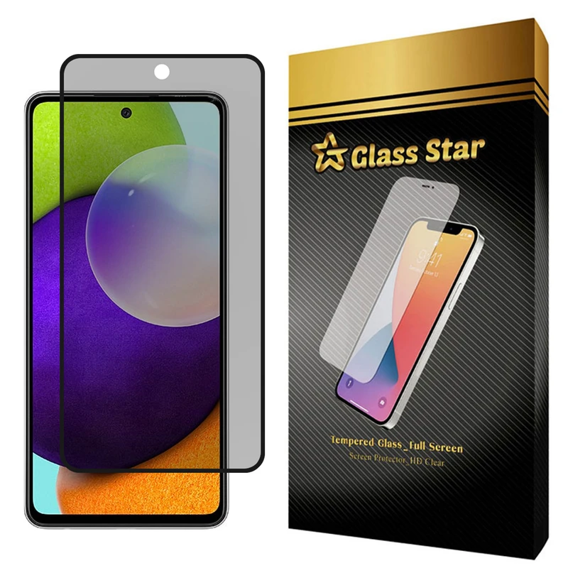 محافظ صفحه نمایش سرامیکی حریم شخصی گلس استار مدل CRP مناسب برای گوشی موبایل سامسونگ Galaxy A52 4G