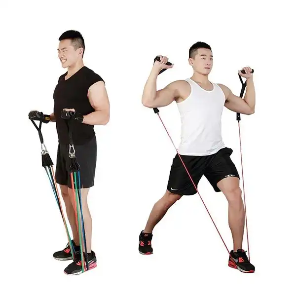 کش بدنسازی 5 رشته بدون روکش بهمراه کاور