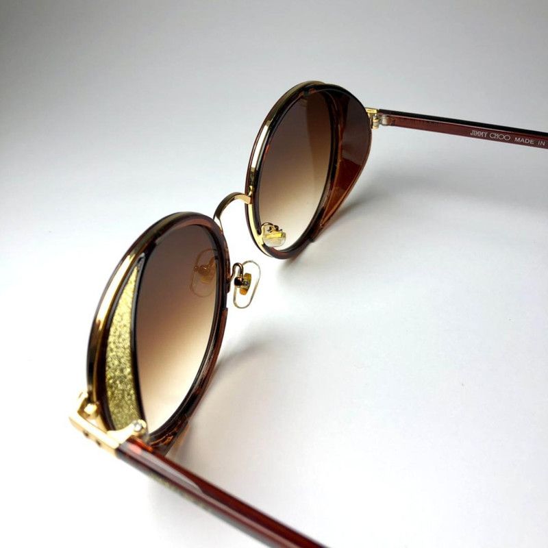 عینک آفتابی زنانه جیمی چو مدل فشن اسپرت گرد 1254-z2 -  - 12