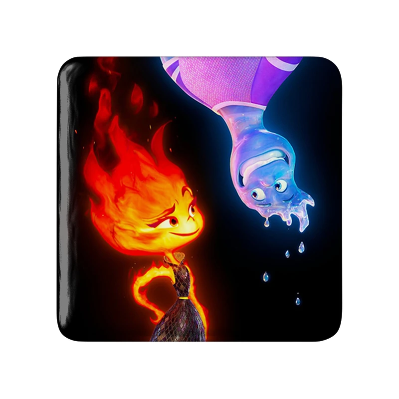 مگنت خندالو طرح بنیادین Elemental مدل مربعی کد 31035