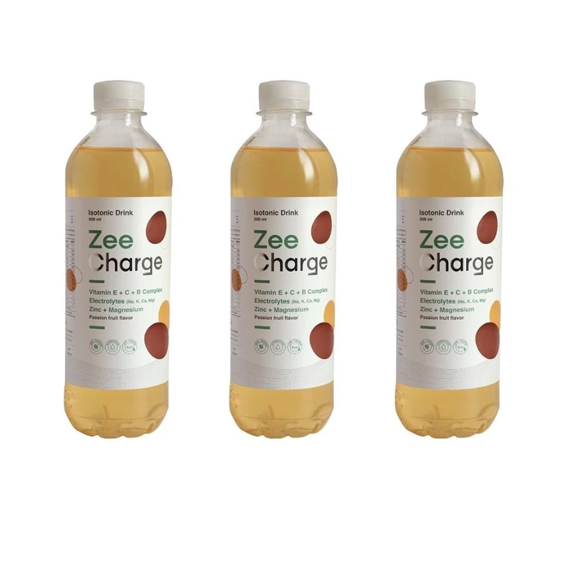 نوشیدنی ورزشی پشن فروت زی شارژ - 500 میلی لیتر بسته 3 عددی 
