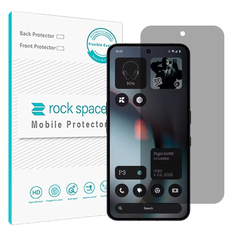 محافظ صفحه نمایش حریم شخصی راک اسپیس مدل Resistant مناسب برای گوشی موبایل ناتینگ Phone 3