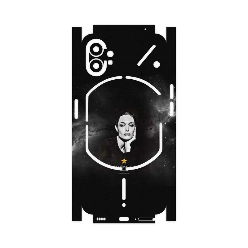برچسب پوششی ماهوت مدل Angelina Jolie-FullSkin مناسب برای گوشی موبایل ناتینگ Phone 1