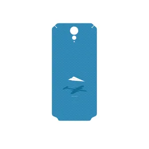 MAHOOT Minimal Paper Airplane Cover Sticker for HTC Desire 620
