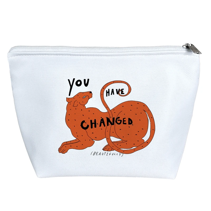 کیف لوازم آرایش دخترانه خندالو مدل تو تغییر کردی کد 10380