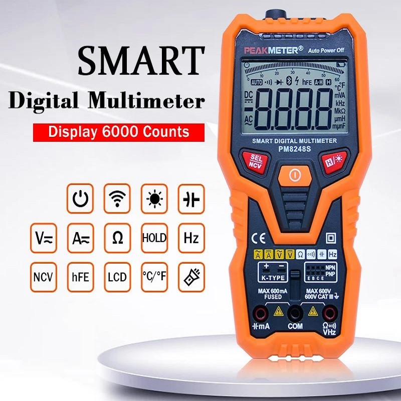 مولتی متر دیجیتال پیک متر مدل  PM8248S